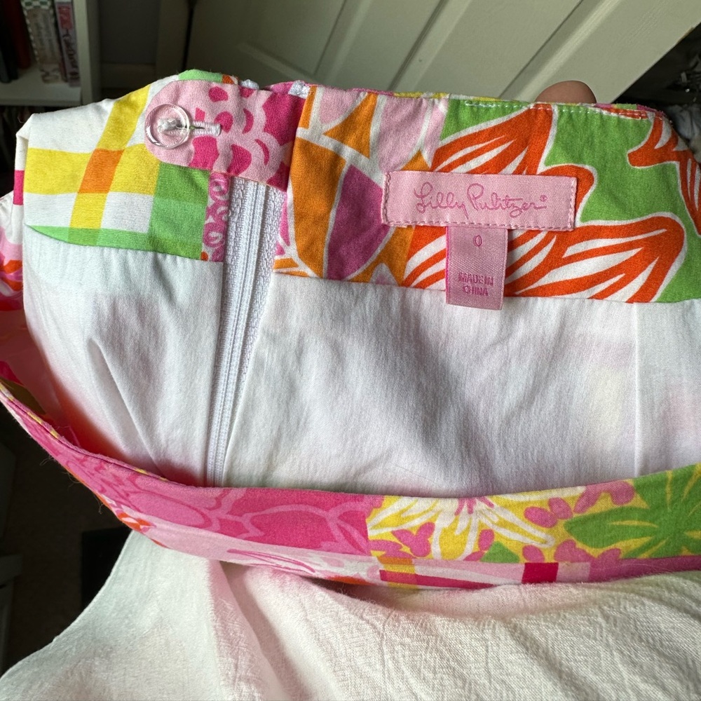 Lilly Pulitzer patchwork skirt - Picture 5 of 8